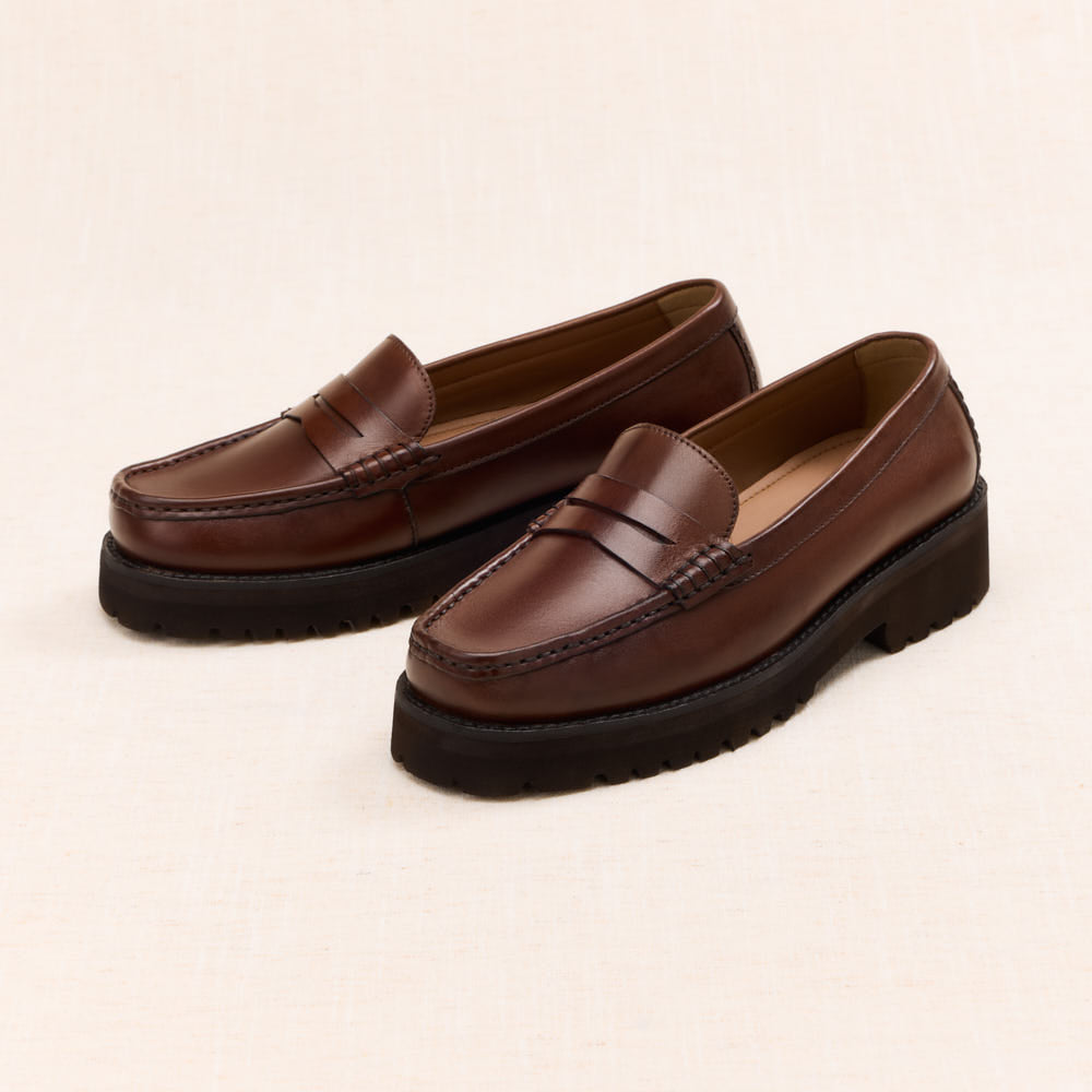 Mocassins Galatée - Marron