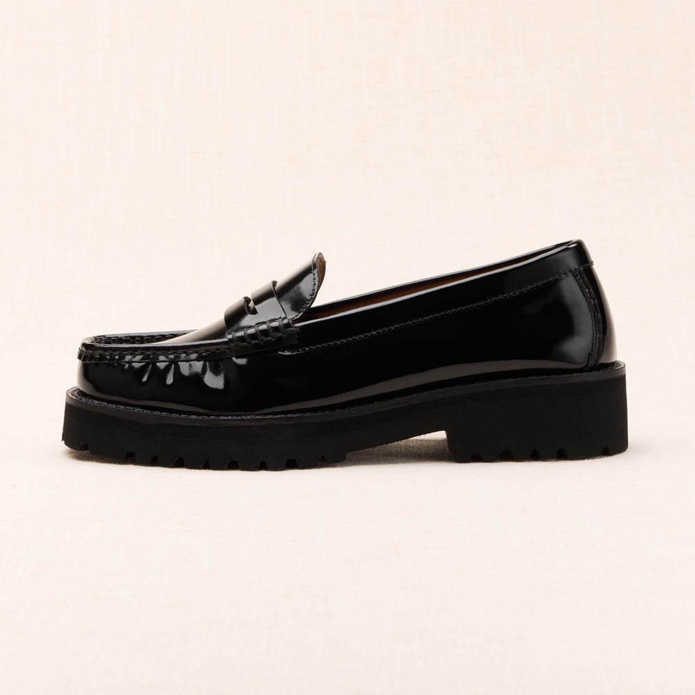 Mocassins Galatée - Noir verni