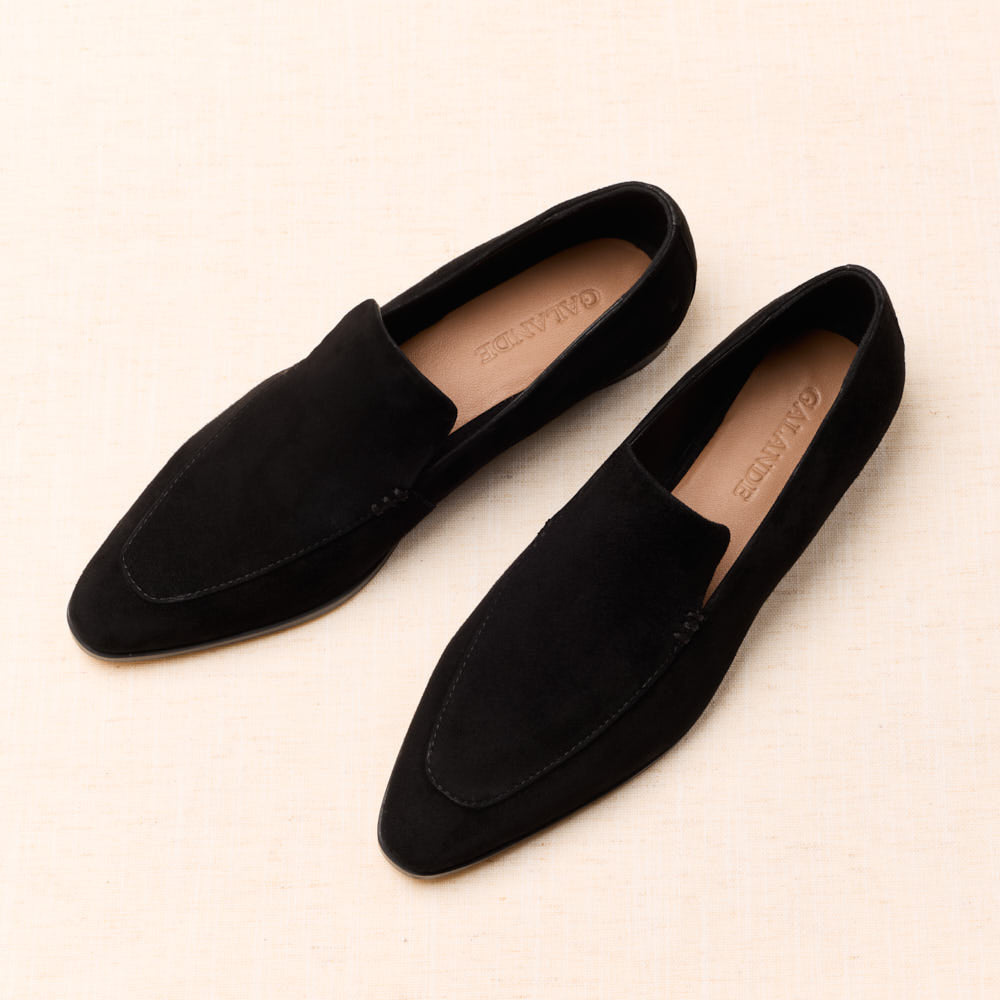 Mocassins Giulia - Noir suede