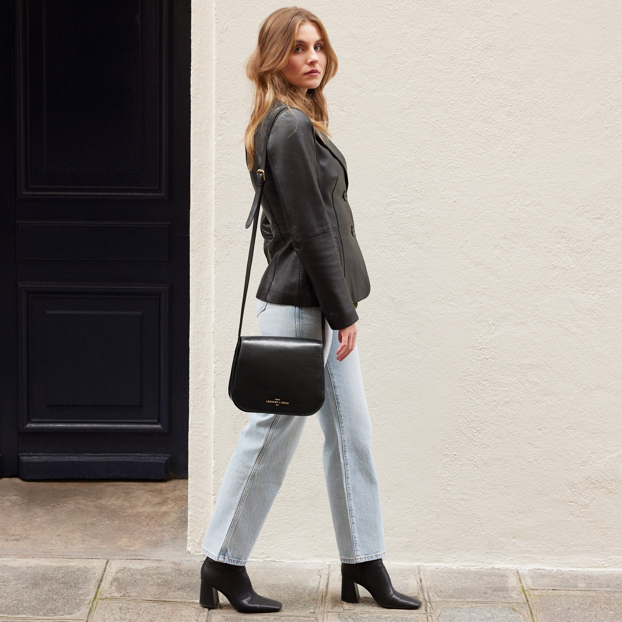 Sac à bandoulière Sarah - Noir
