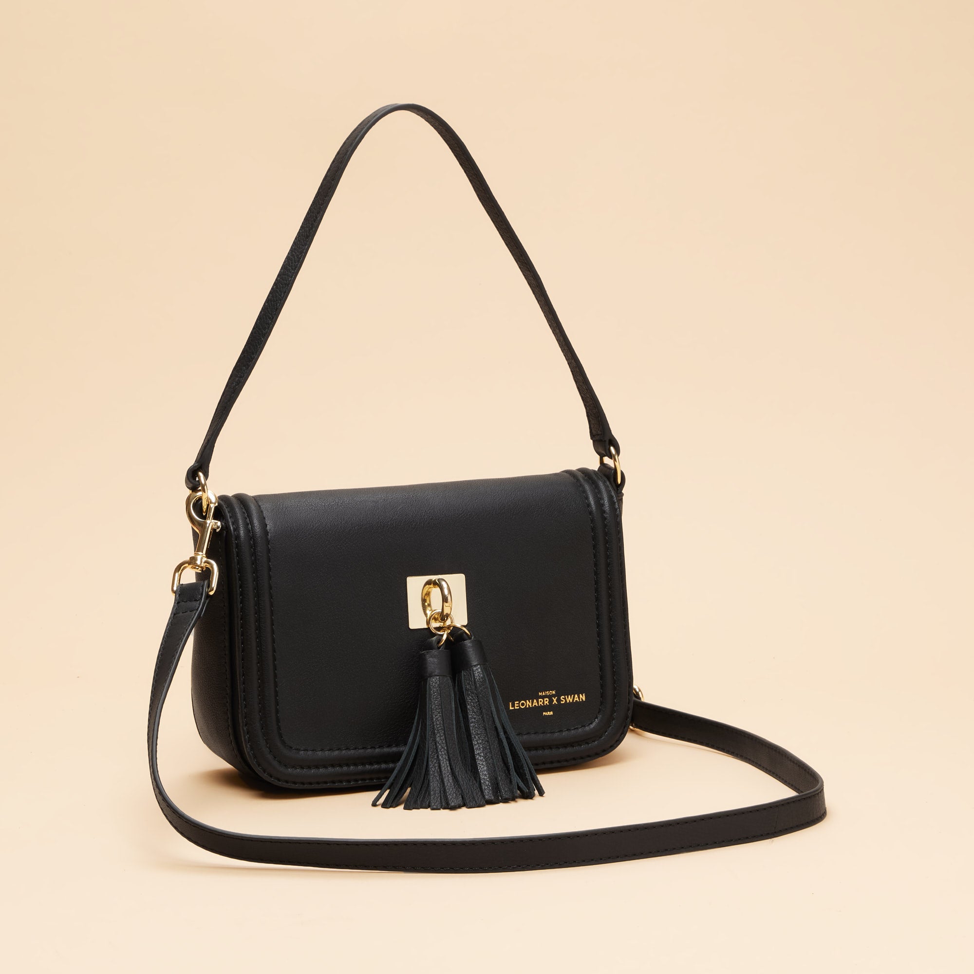 Sac à bandoulière Berthe - Noir