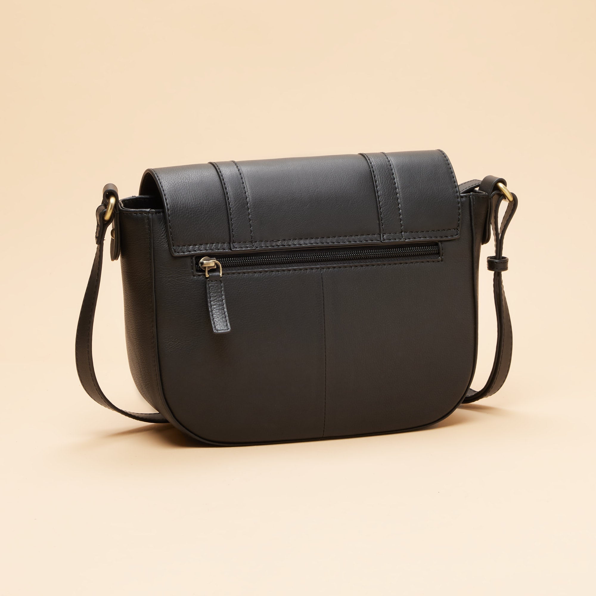 Sac à bandoulière Flore - Noir