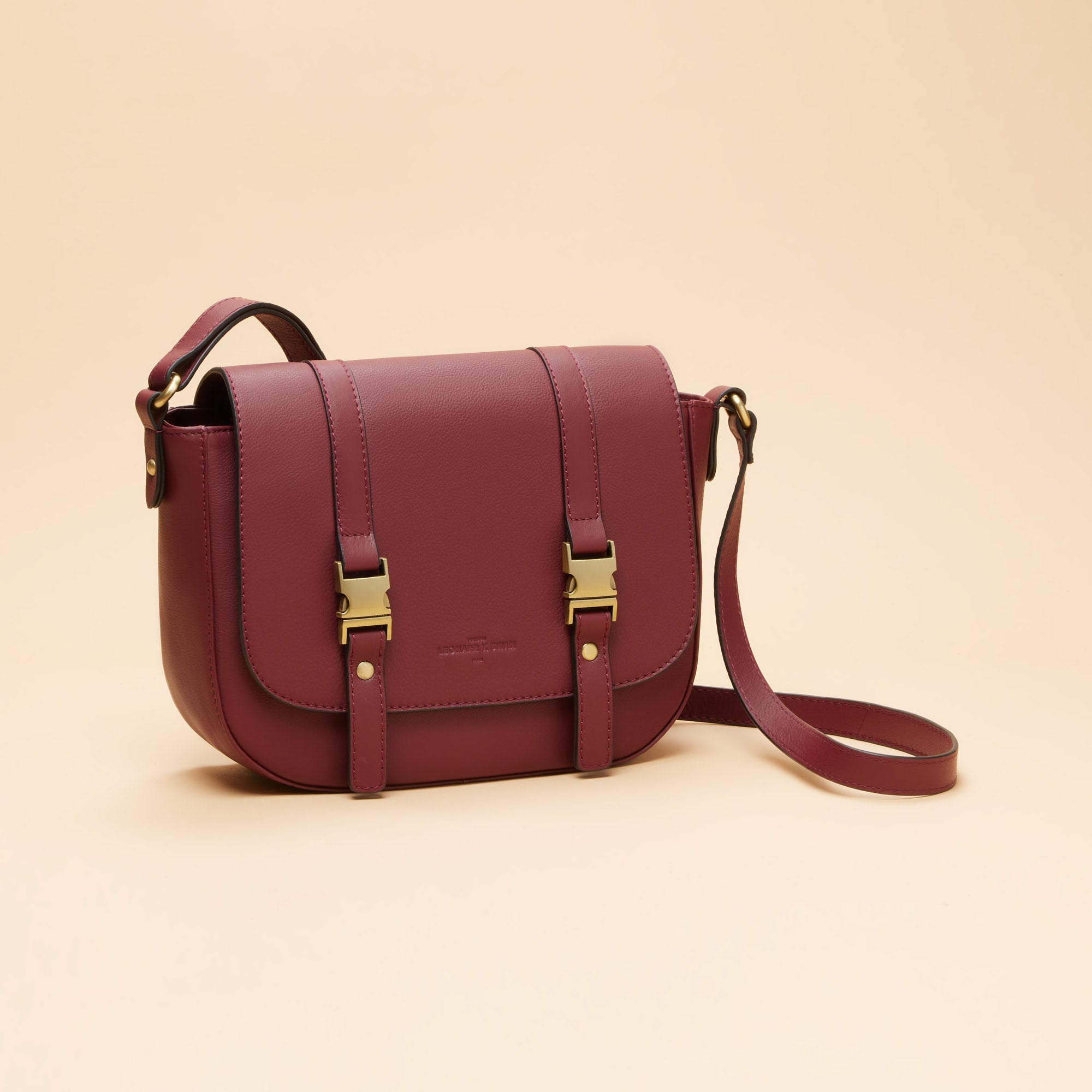 Sac à bandoulière Flore - Bordeaux