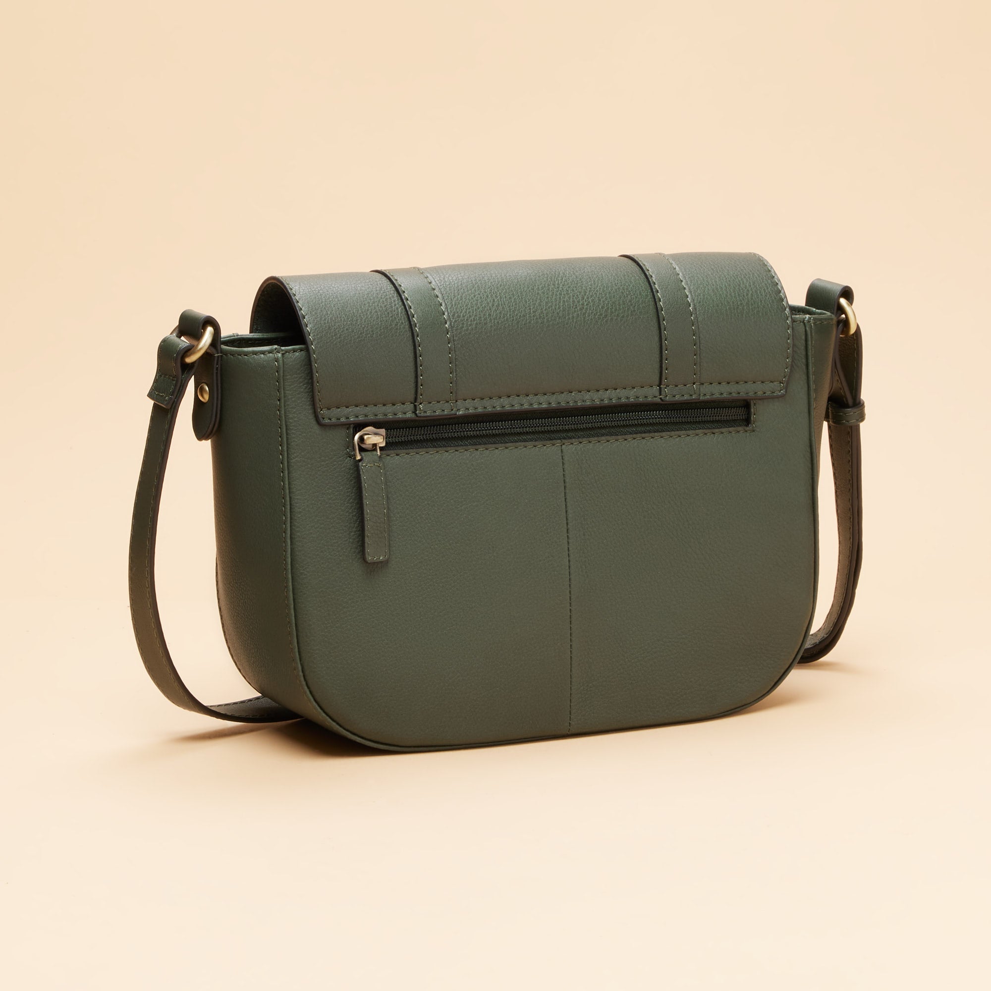 Sac à bandoulière Flore - Vert foncé