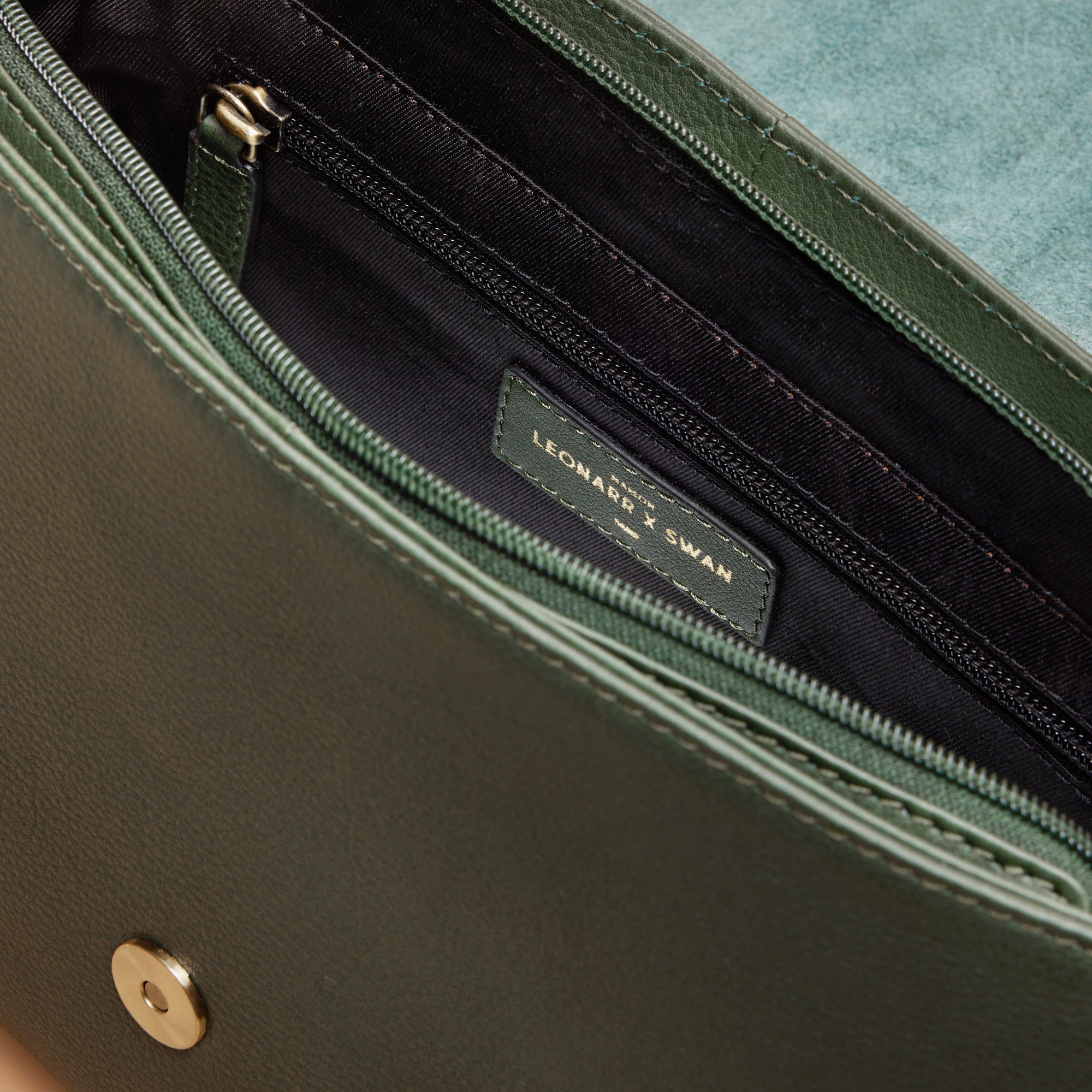 Sac à bandoulière Flore - Vert foncé