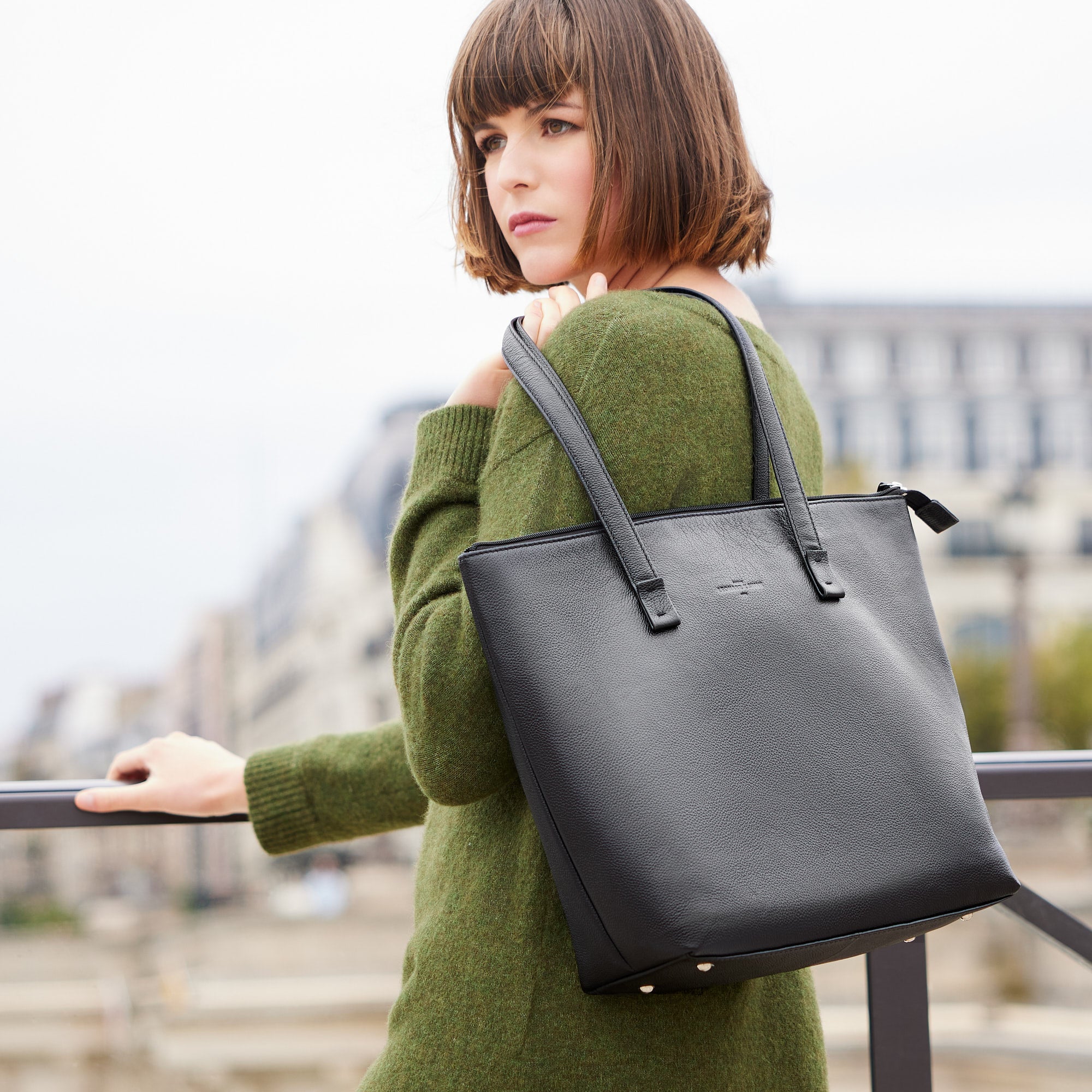 Sac cabas Vanessa - Noir