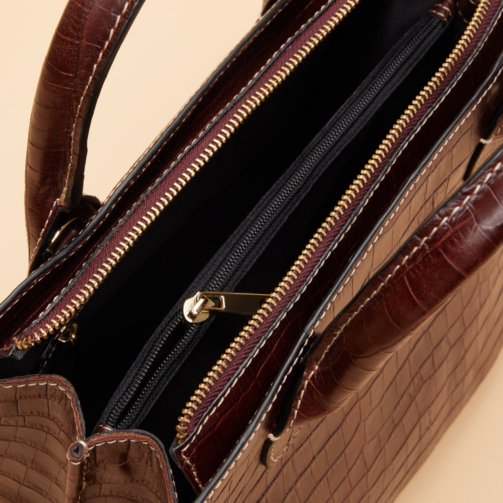 Sac à main Anouk - Camel