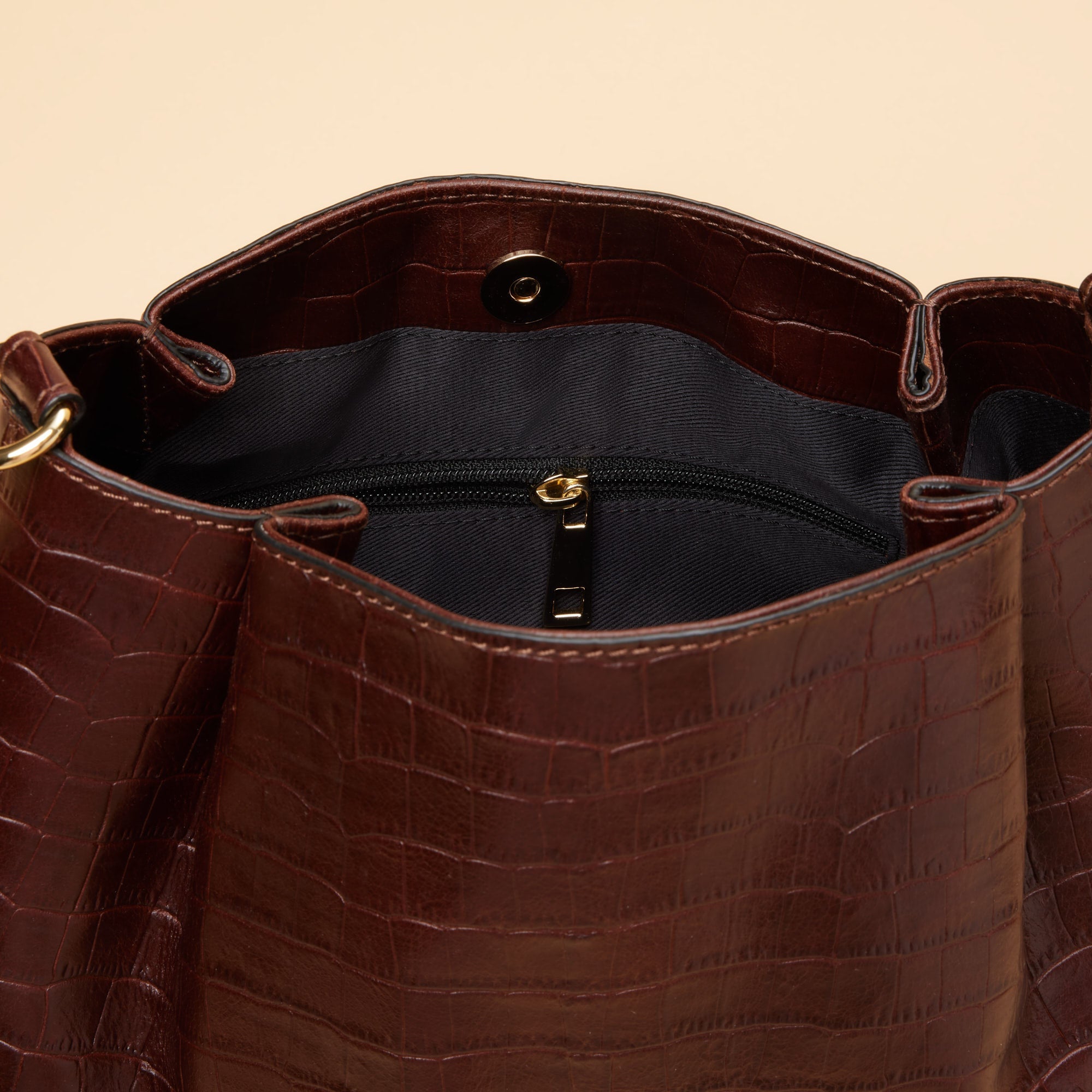 Sac seau Juliette - Camel