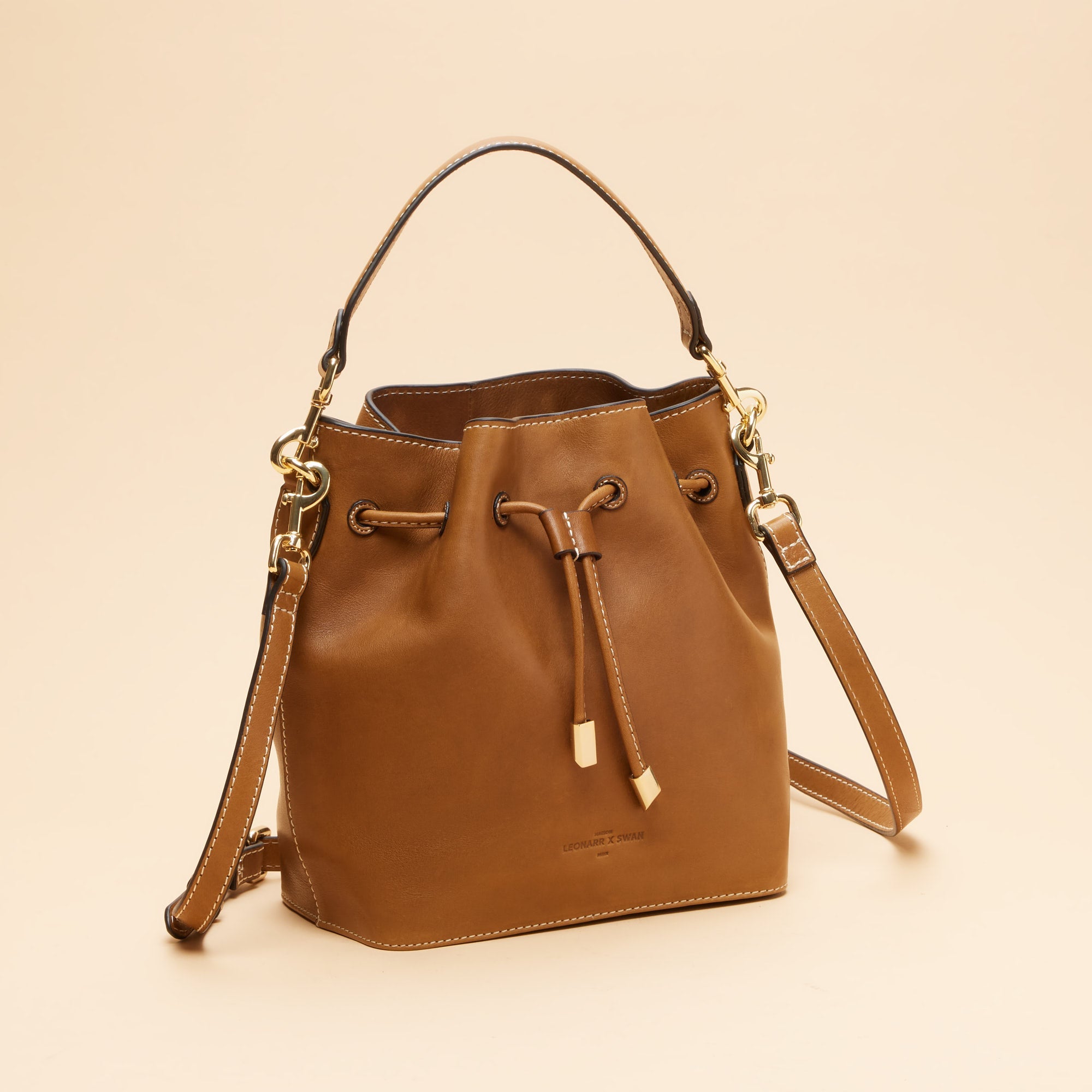 Sac seau Laurence - Camel
