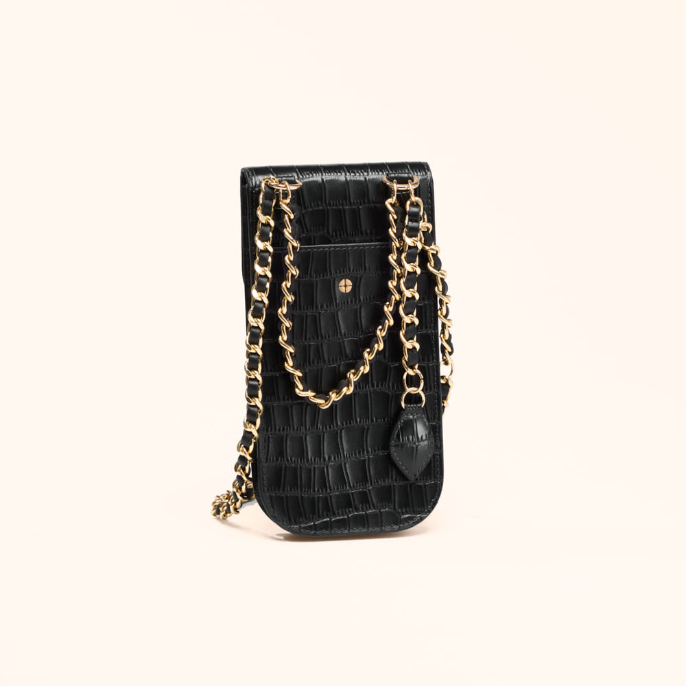 Pochette smartphone Chloé - Noir