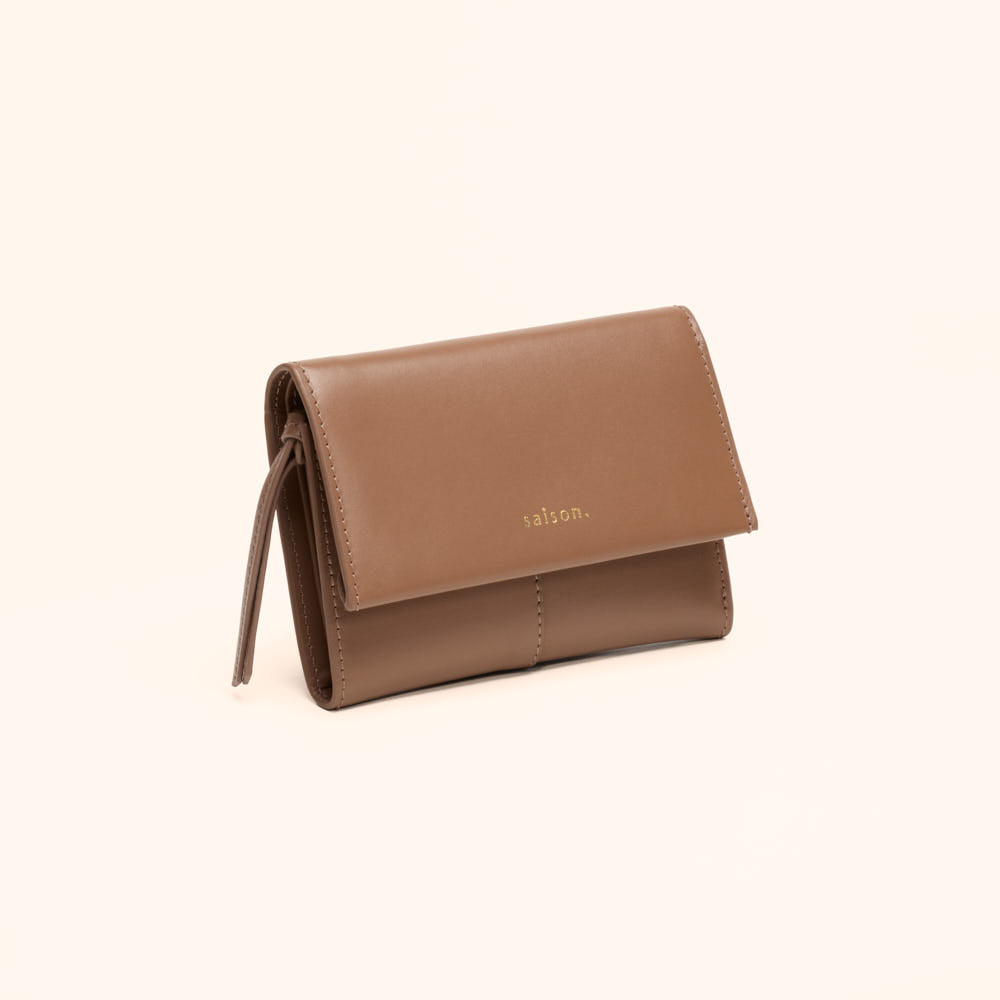 Portefeuille Emilie - Taupe