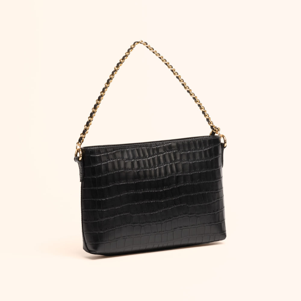 Sac bandoulière Emma - Noir