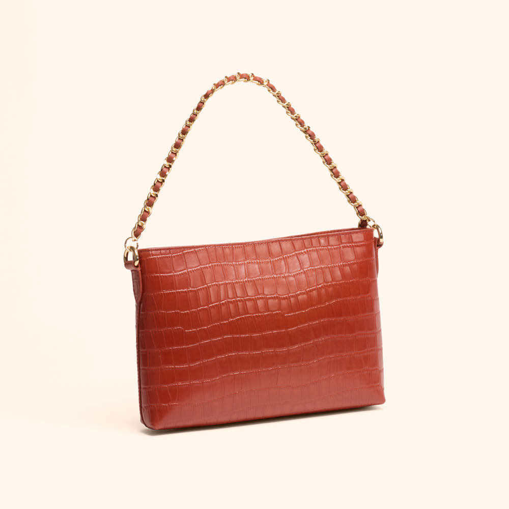 Sac bandoulière Emma - Brique