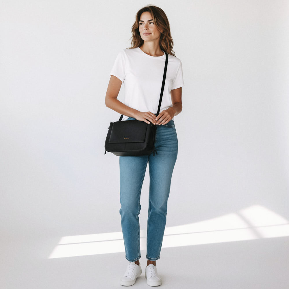 Sac porté épaule Ilona - Noir