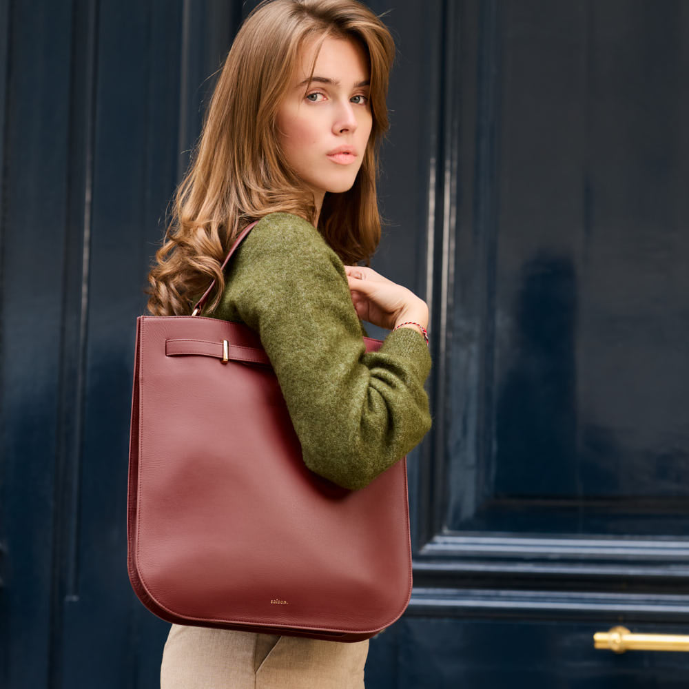 Sac à main Julia - Bordeaux