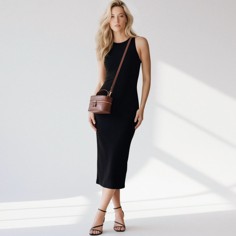 Sac à main Maëlle - Brun