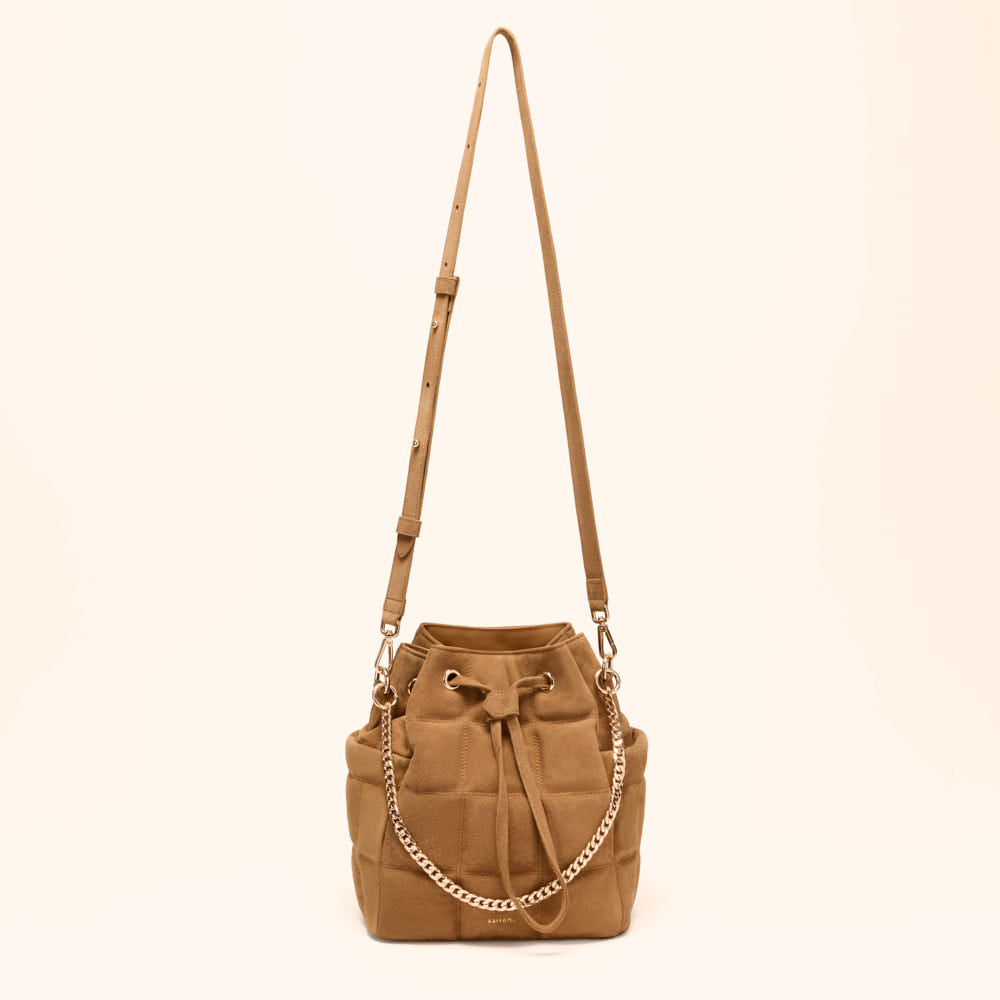 Sac seau Ninon - Camel