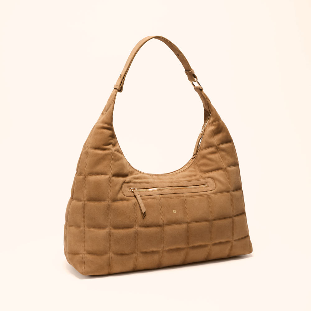 Sac porté épaule Zazie - Camel