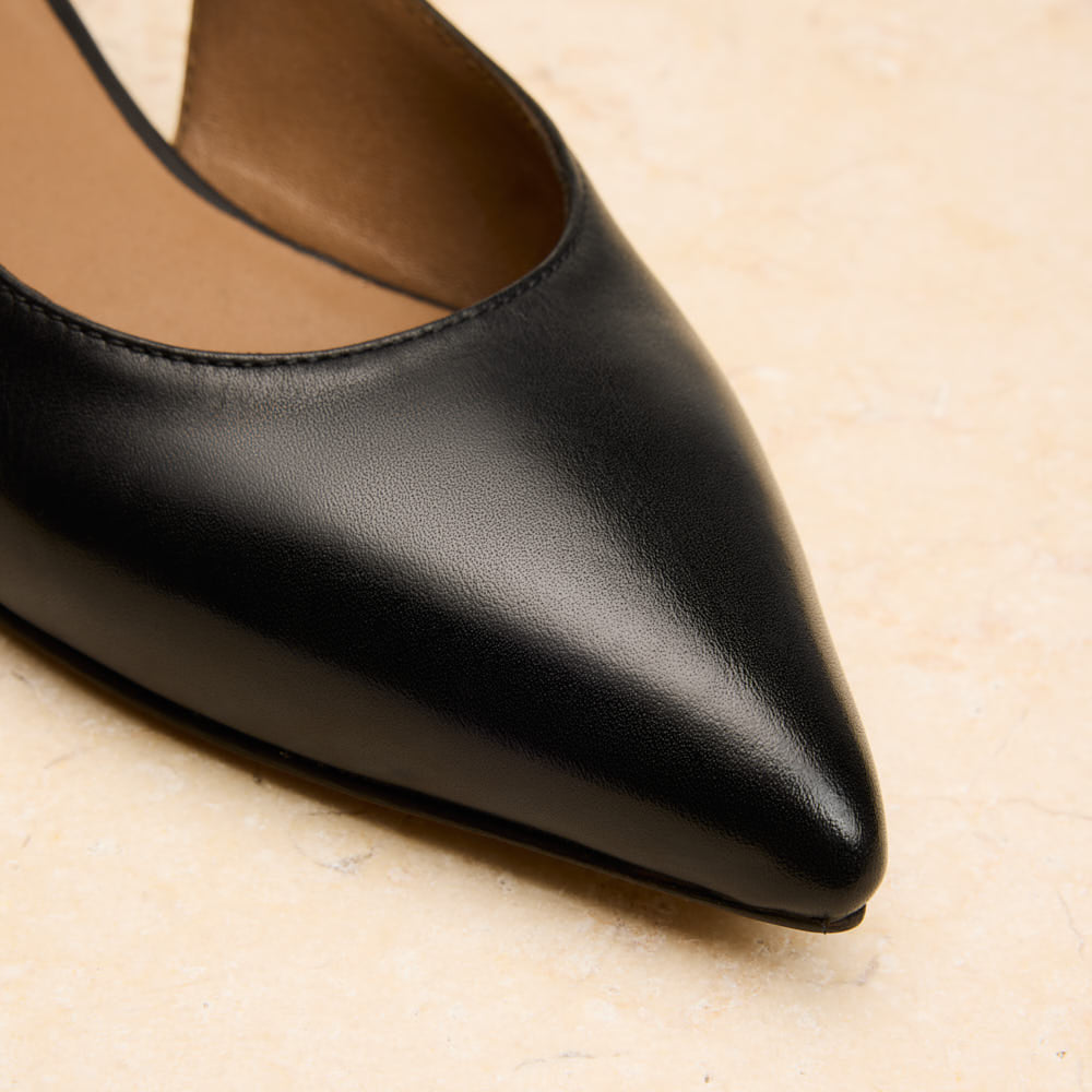 Ballerines slingback Séraphine - Noir