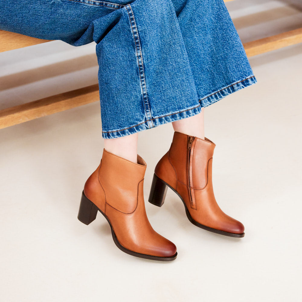 Bottines Ava - Camel