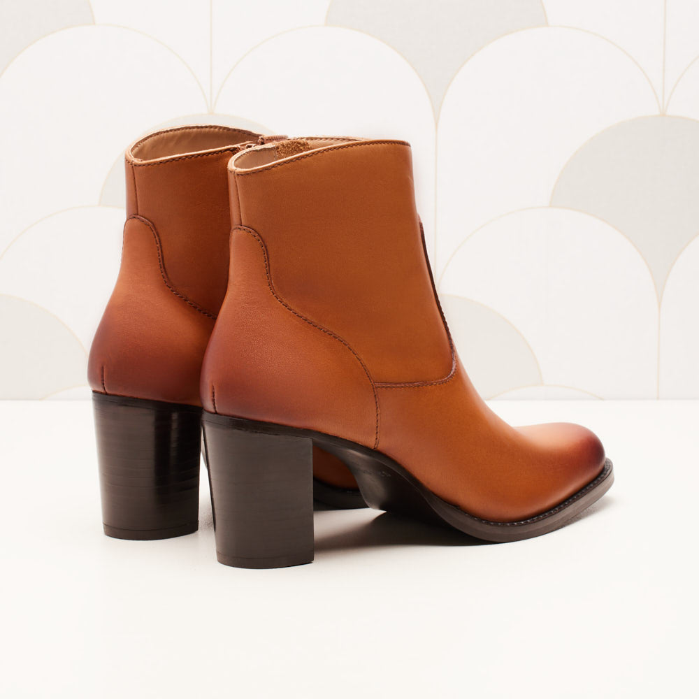 Bottines Ava - Camel