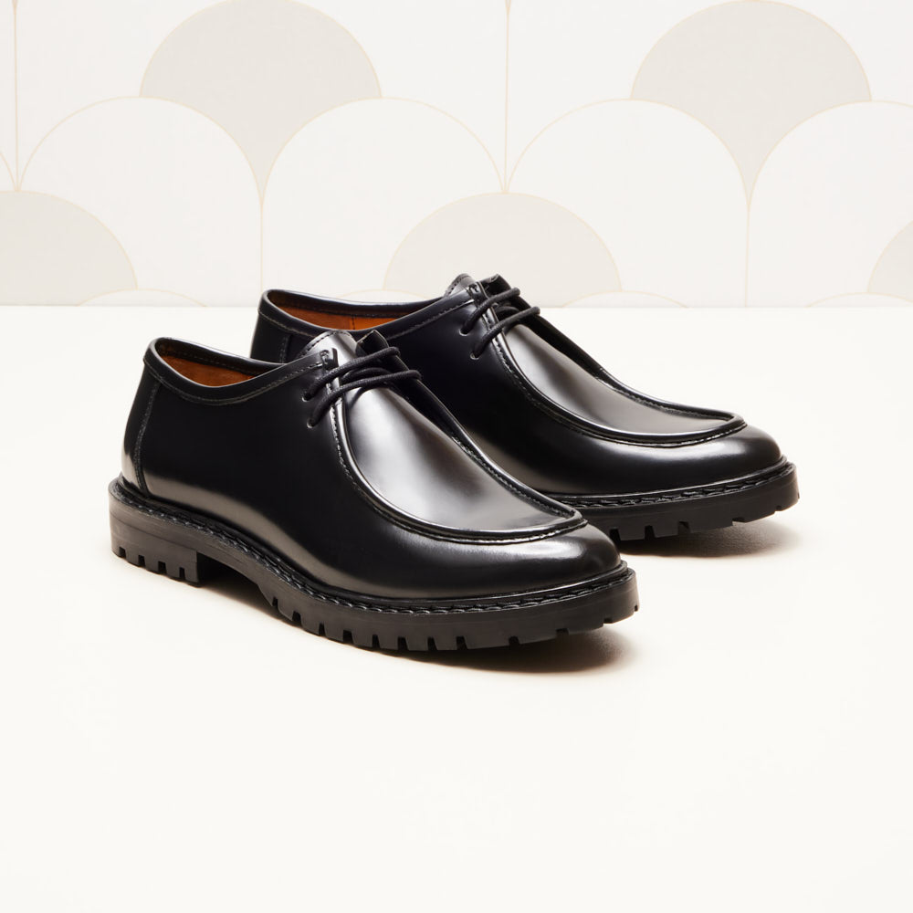 Derbies Gaby - Noir glacé