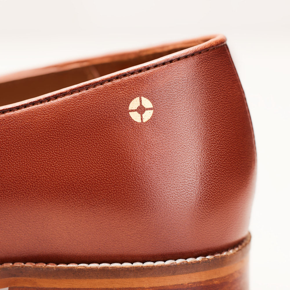 Mocassins Fleur - Marron