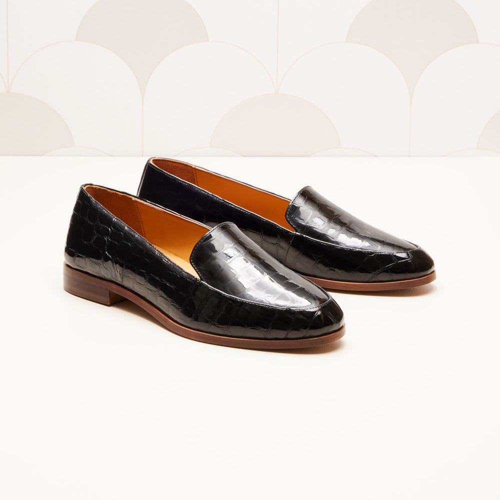 Mocassins Margaux - Noir verni