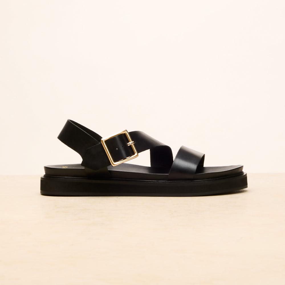 Sandales Gabrielle - Noir