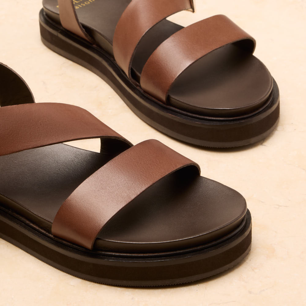 Sandales Gabrielle - Marron