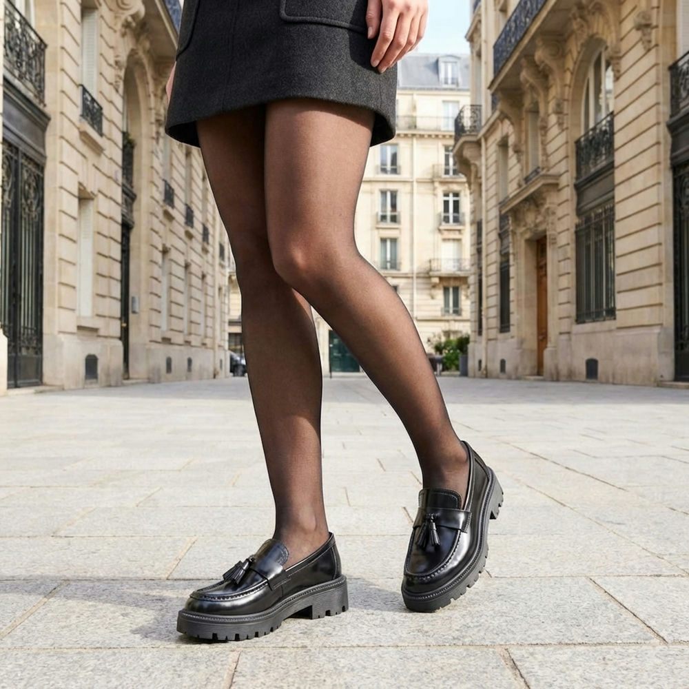 Mocassins Cléo - Noir