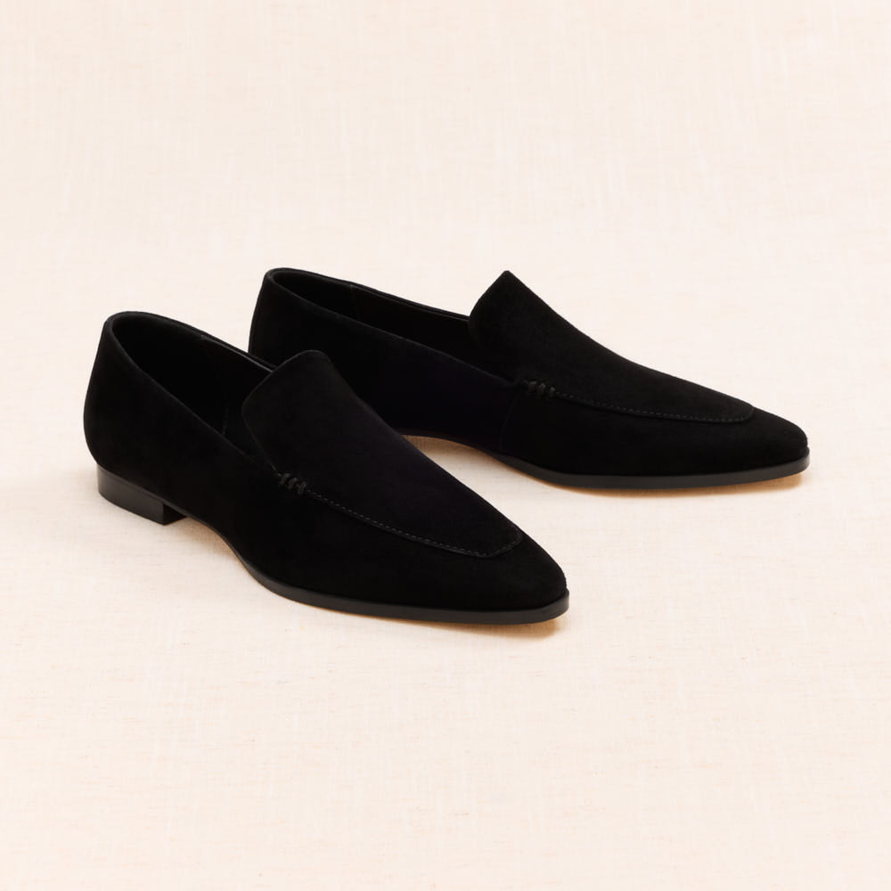 Mocassins Giulia - Noir suede
