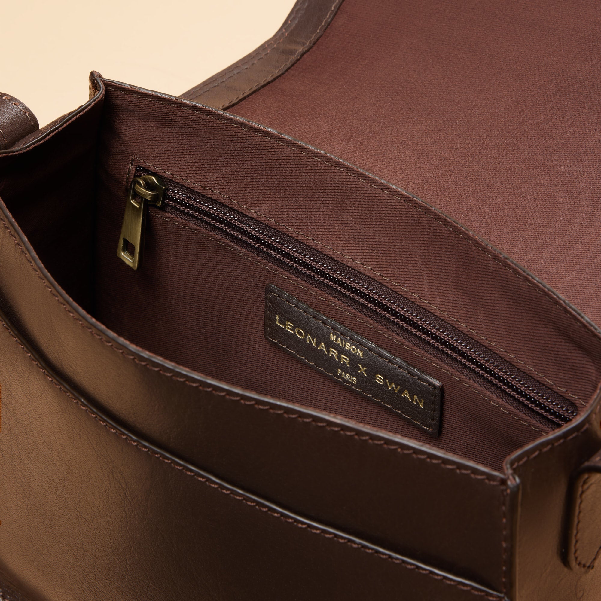 Sac à bandoulière Sarah - Marron