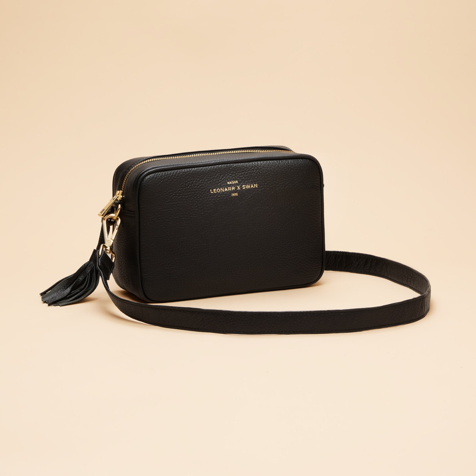 Sac à bandoulière Aude - Noir