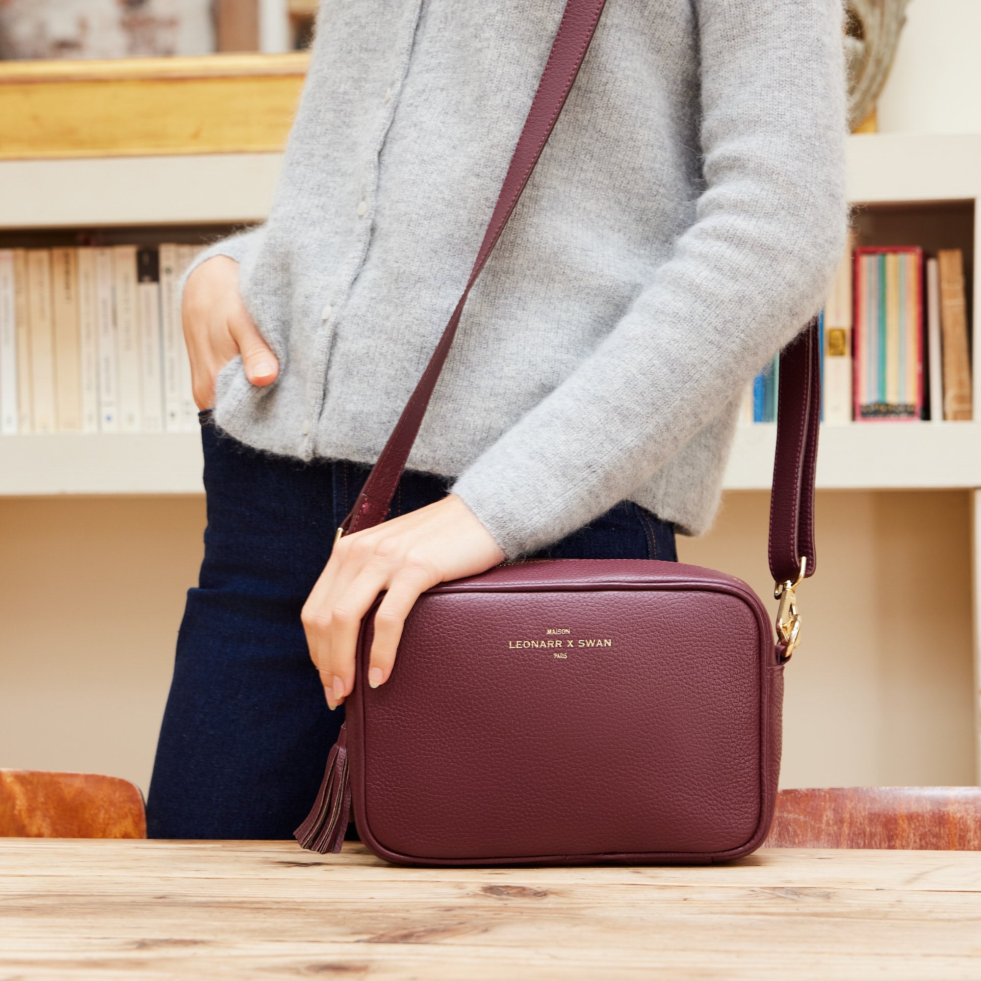Sac à bandoulière Aude - Bordeaux