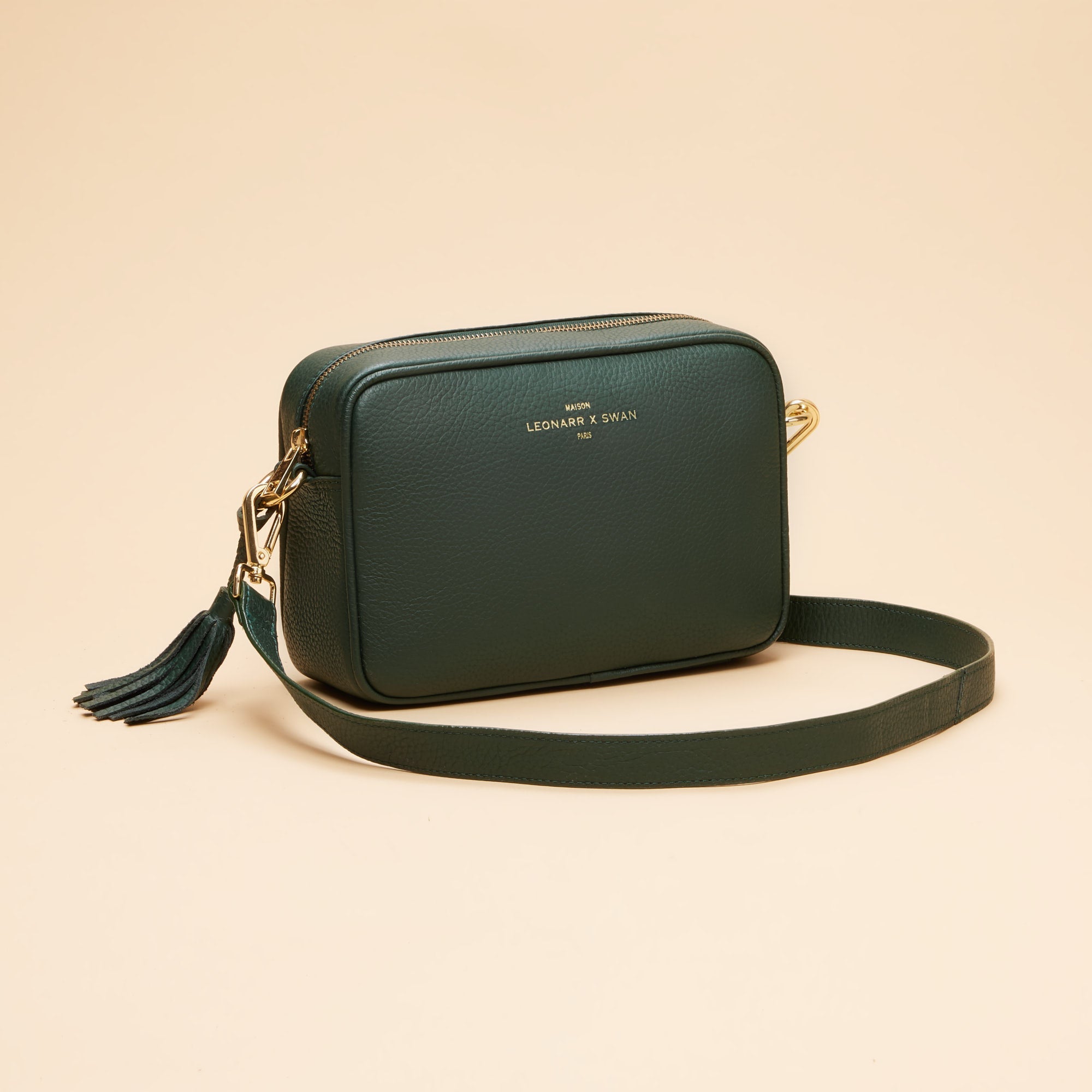 Sac à bandoulière Aude - Vert foncé