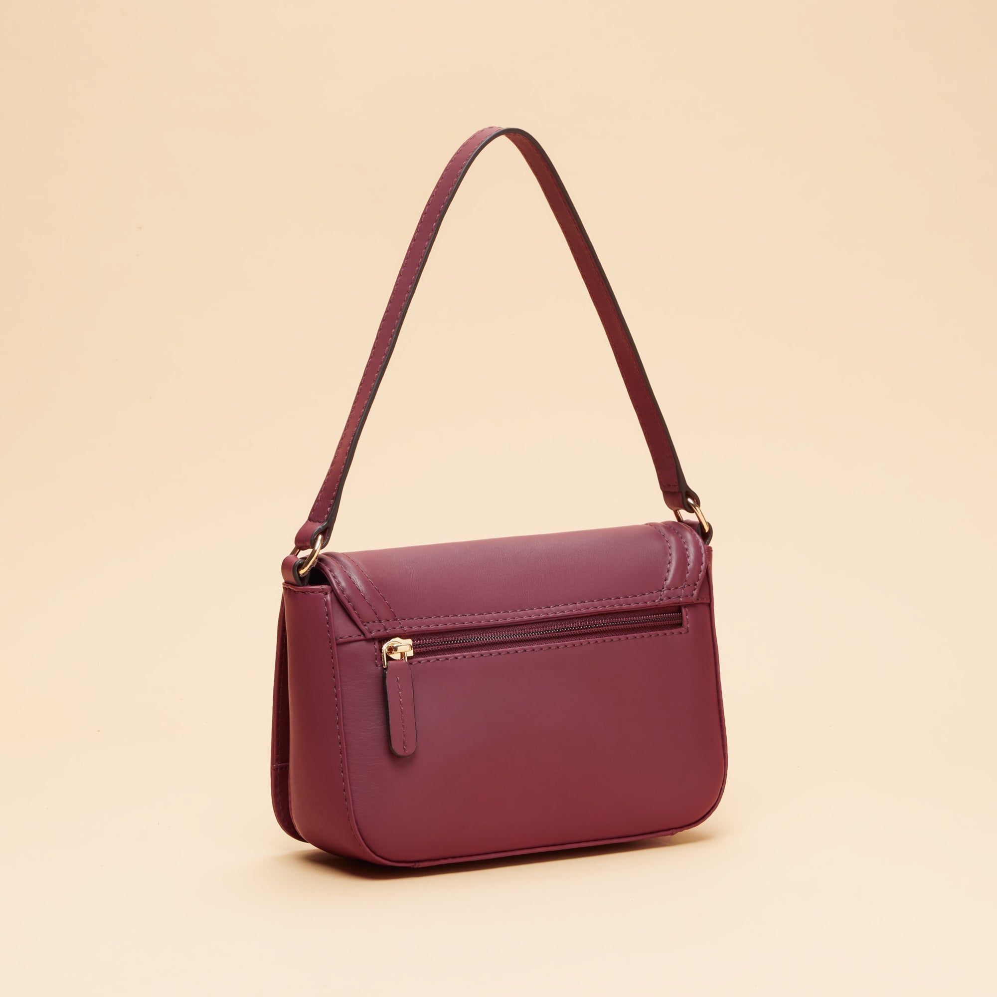 Sac à bandoulière Berthe - Bordeaux