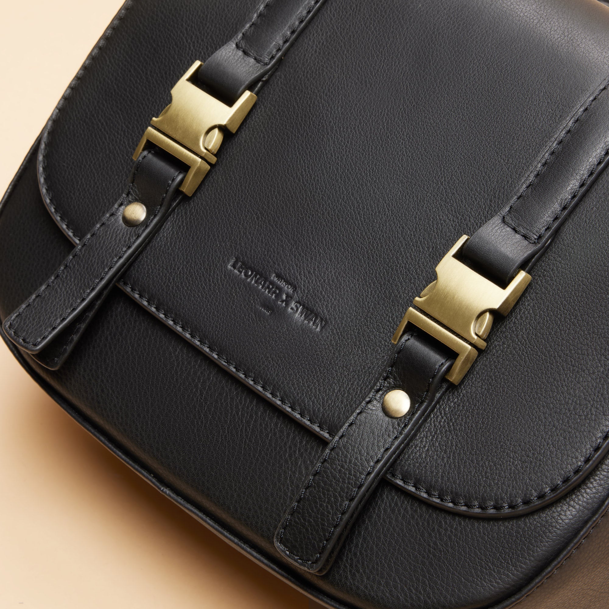 Sac à bandoulière Flore - Noir