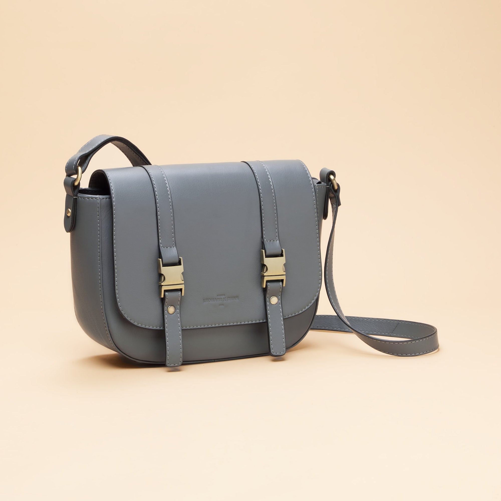 Sac à bandoulière Flore - Gris foncé
