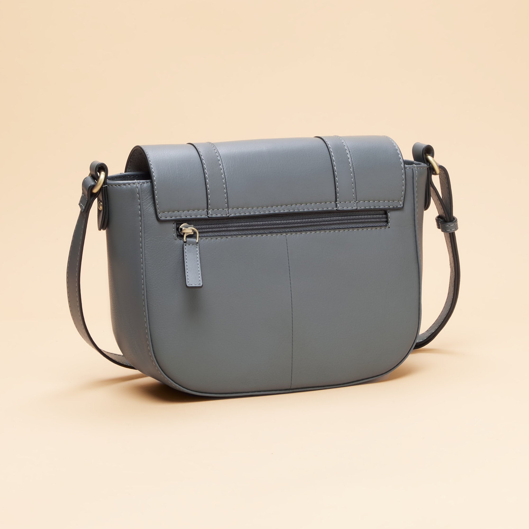 Sac à bandoulière Flore - Gris foncé
