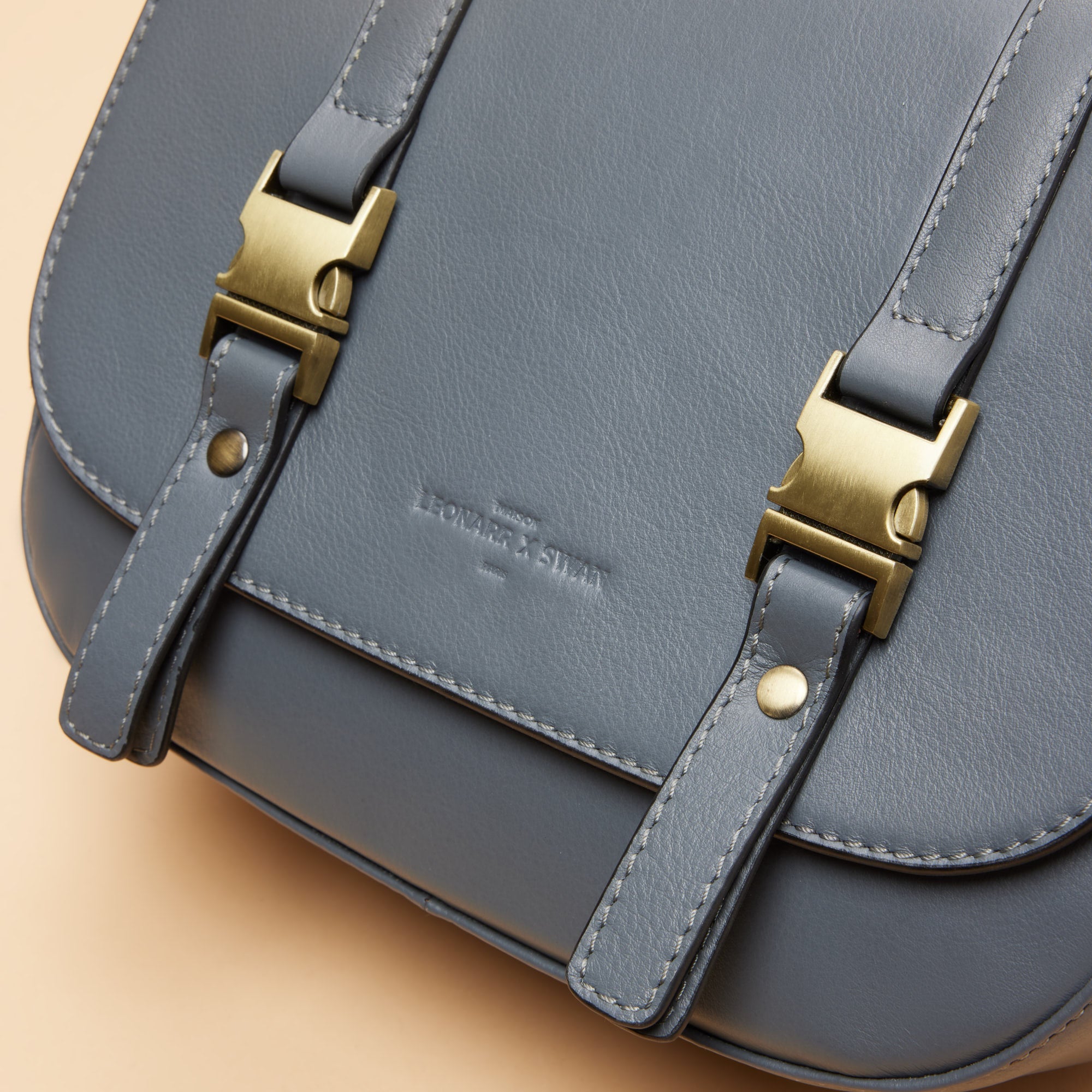 Sac à bandoulière Flore - Gris foncé