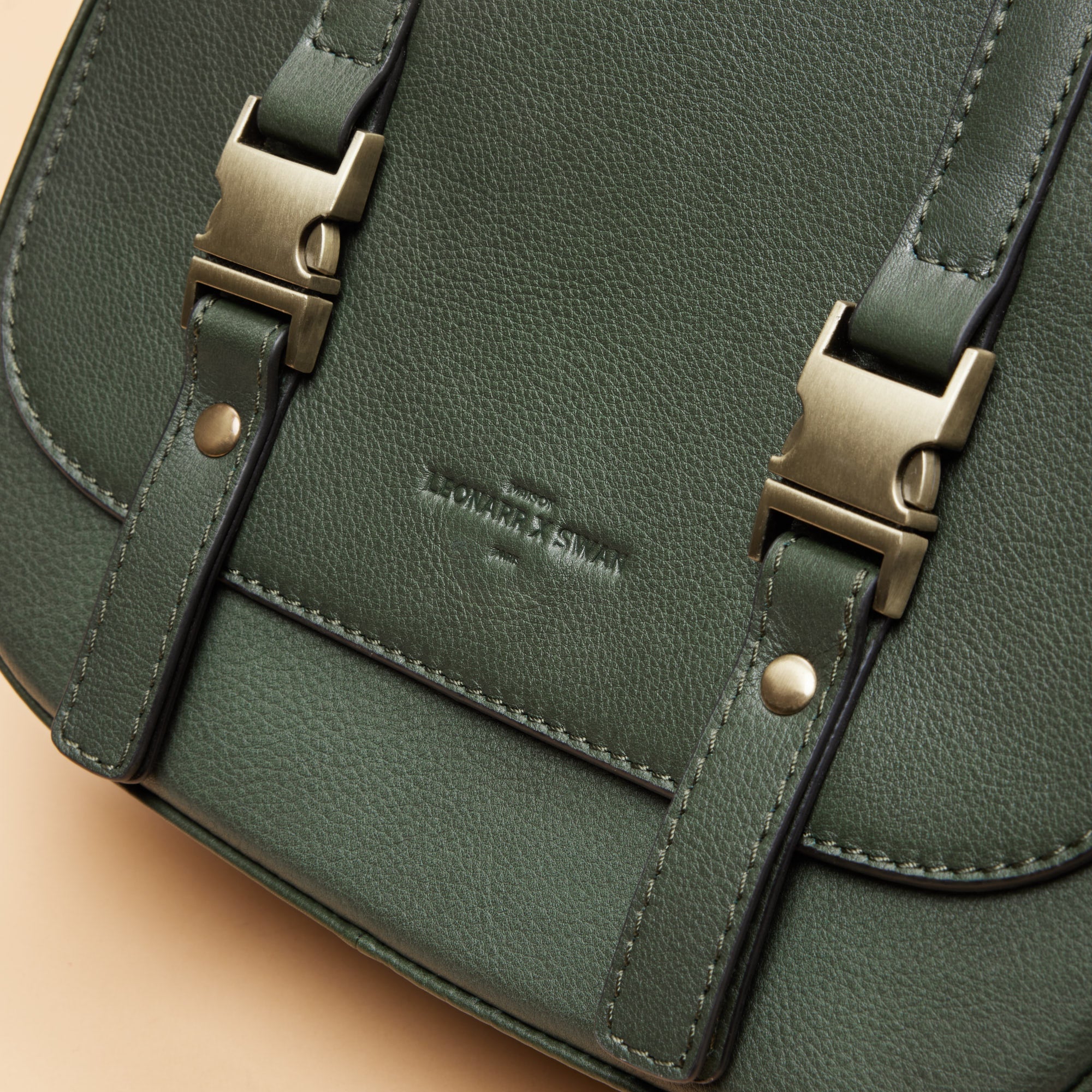 Sac à bandoulière Flore - Vert foncé