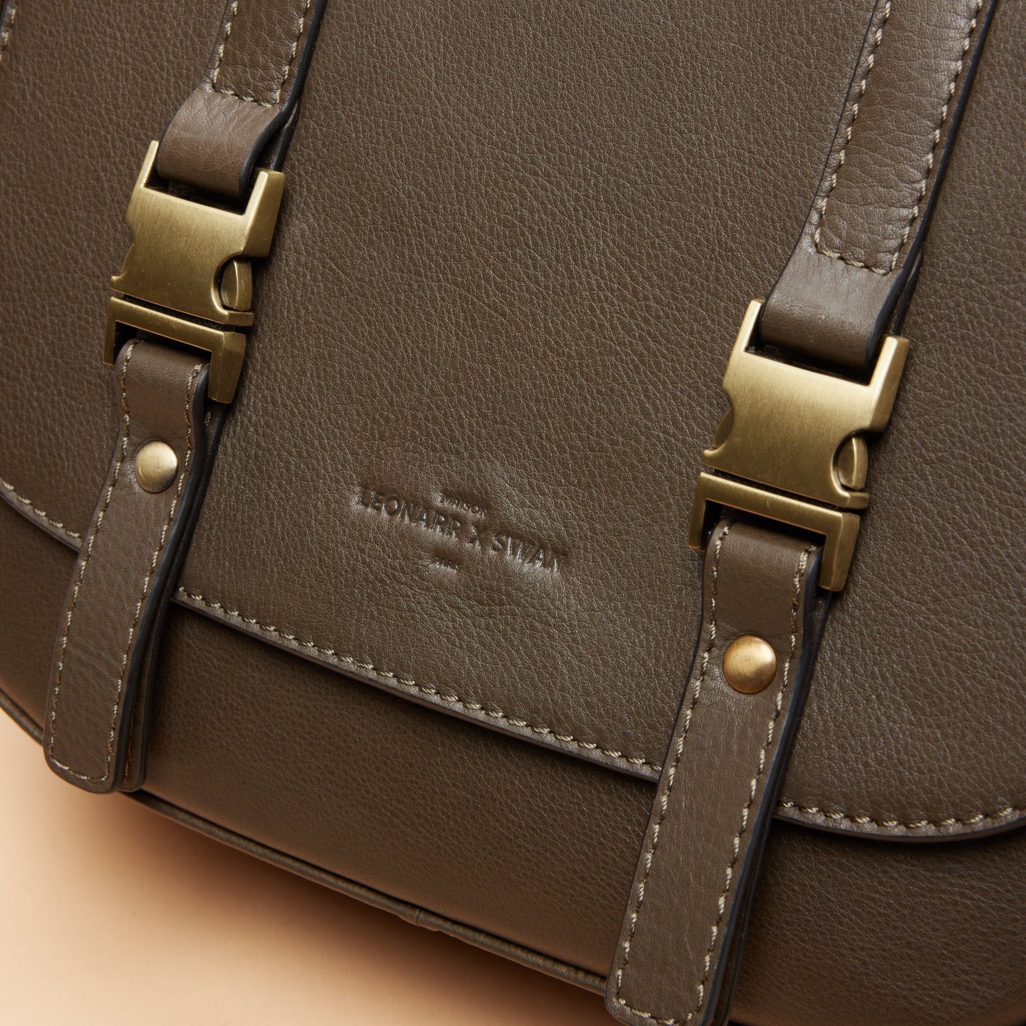 Sac à bandoulière Flore - Vert olive