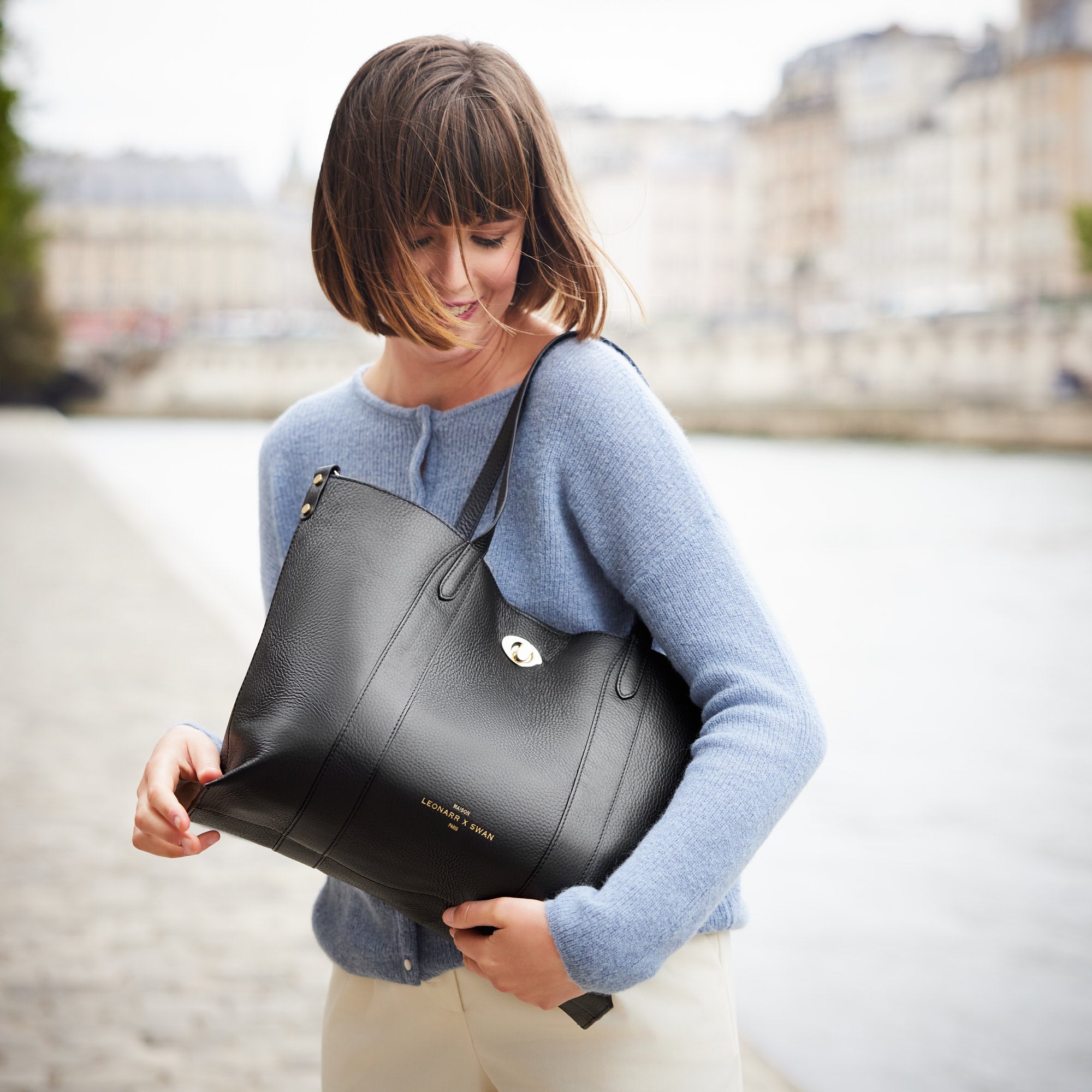Sac cabas Tina - Noir