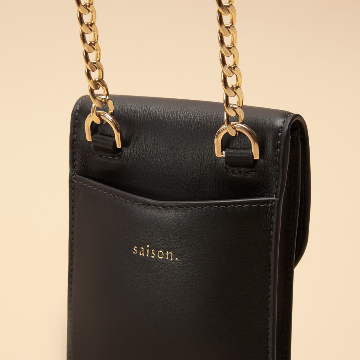 Pochette smartphone Agnès - Noir