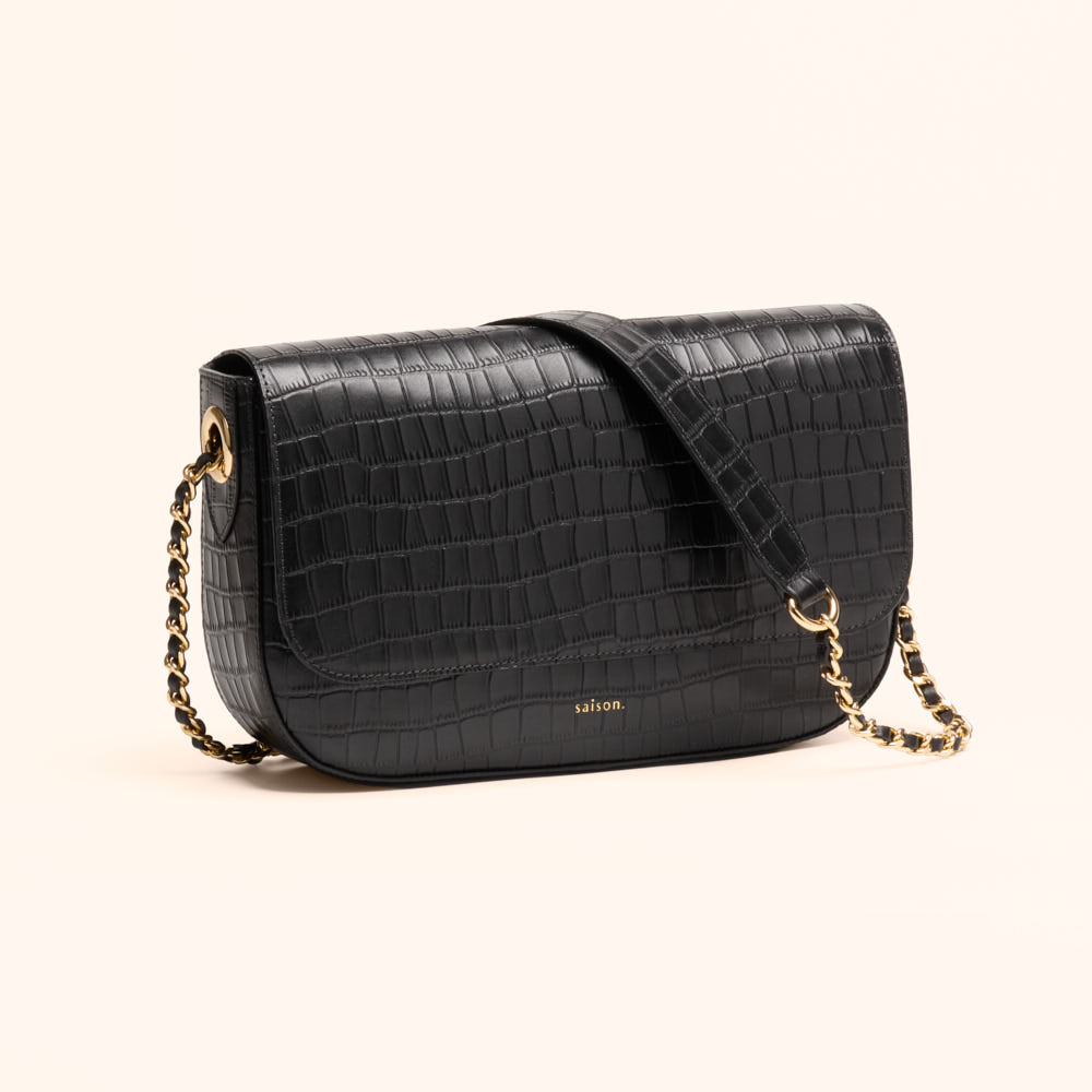 Sac porté épaule Alice - Noir