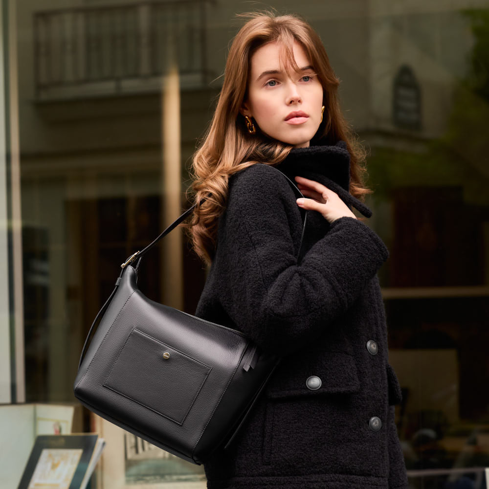Sac hobo Alma - Noir