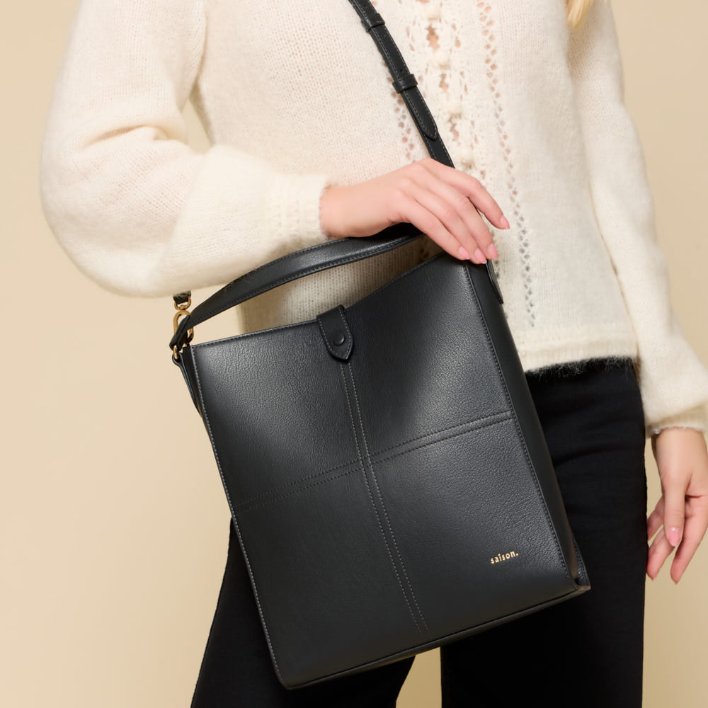 Sac cabas Annette - Noir