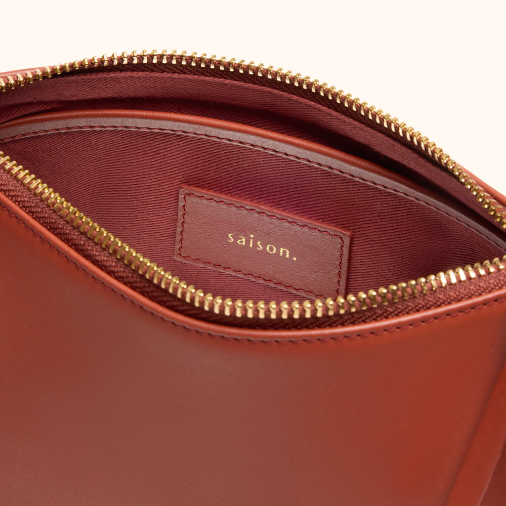 Sac bandoulière Denise - Brique