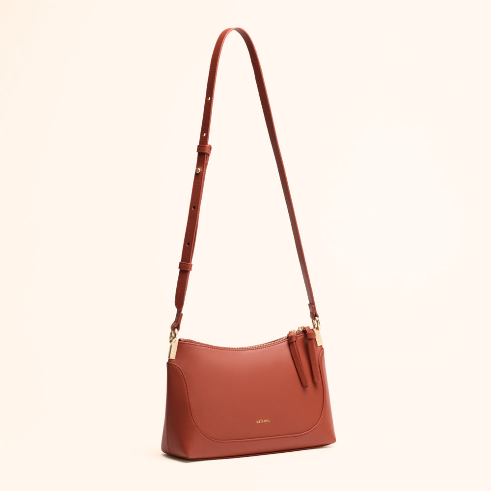 Sac bandoulière Denise - Brique